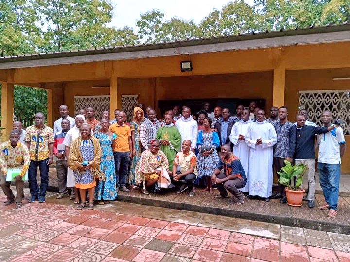 Rencontre du Comité Scientifique du Secrétariat Exécutif Diocésain de la Catéchèse de Bouaké avec les responsables paroissiaux